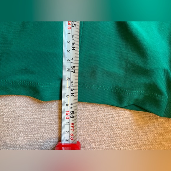 162. Lauren Ralph Lauren green floor length maxi dress sz US 12 (fits Large-14 - Picture 13 of 13